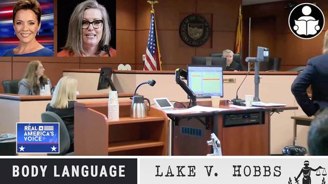 - Body Language - The Judge, Kari Lake v. Katie Hobbs & Maricopa Count ...