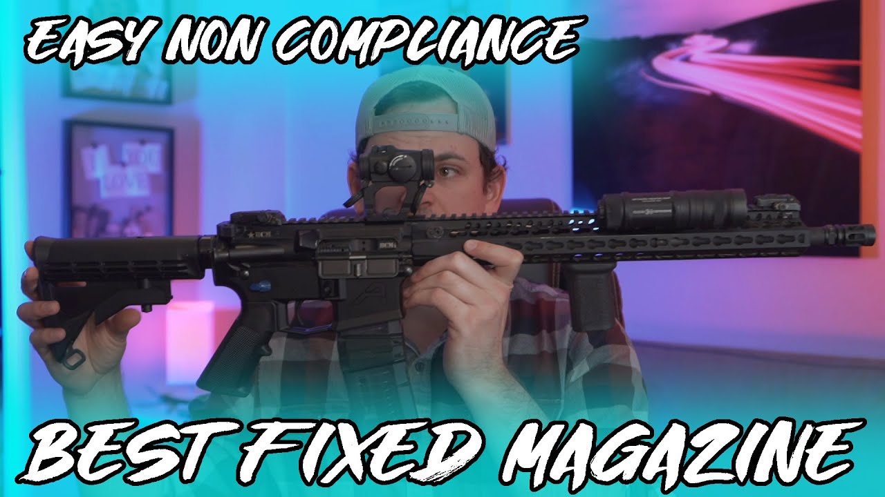 - BEST FIXED MAG AR15 SETUP FOR NON COMPLIANCE - FNGR MAGLATCH - via ...