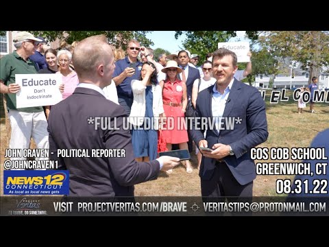 James O'Keefe FULL UNEDITED Interview with News 12 Connecticut on # ...