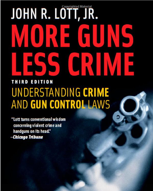 ChatGPT and Grok2 summarizes Lott’s “More Guns, Less Crime” from the University of Chicago Press
